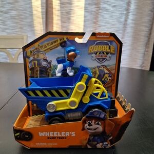 Wheeler's Dump Truck - Blue and Yellow